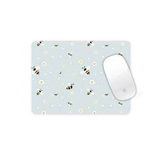 موس پد طرح زنبورک و گل بابونه
