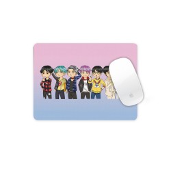 موس پد طرح کاراکتر چیبی گروه bts