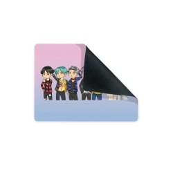 موس پد طرح کاراکتر چیبی گروه bts