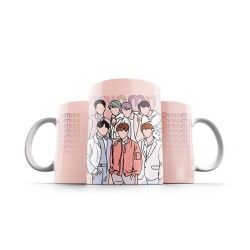 ماگ طرح آهنگ dynamite گروه bts