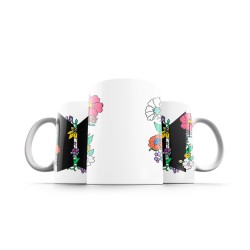 ماگ طرح لوگو bts