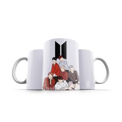 ماگ طرح bts مینیمالیست