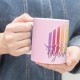 ماگ طرح نقاشی خط گروه bts