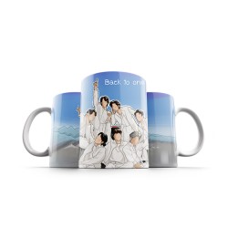 ماگ طرح سفر با bts