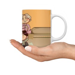 ماگ طرح chibi bts