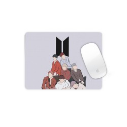 موس پد طرح bts مینیمالیست
