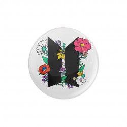 پیکسل طرح لوگو bts کد cfp1676