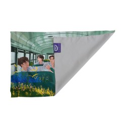 کادو پیچ پارچه‌ ای طرح اتوبوس bts