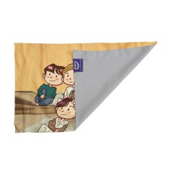 کادو پیچ پارچه‌ ای طرح chibi bts