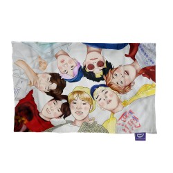 کادو پیچ پارچه‌ ای طرح سلفی گروه bts