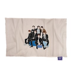 کادو پیچ پارچه‌ ای طرح the bangtan boys