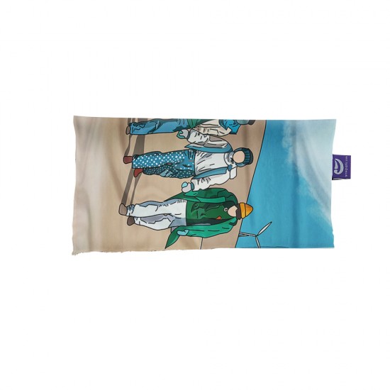 کادو پیچ پارچه‌ ای طرح آهنگ friends از bts