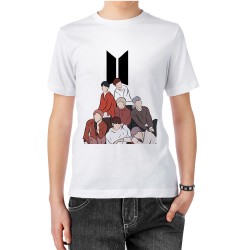 تیشرت طرح bts مینیمالیست کد cfp1671