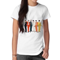 تیشرت طرح اجرای گروه bts کد cfp1657