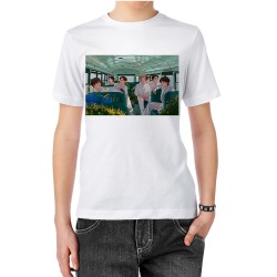 تیشرت طرح اتوبوس bts کد cfp1654 