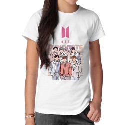 تیشرت طرح آهنگ dynamite گروه bts کد cfp1661  