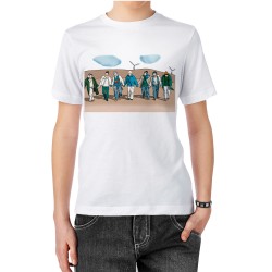 تیشرت طرح آهنگ friends از bts کد cfp1673