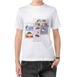 تیشرت طرح کاراکتر کیوت گروه bts کد cfp1663