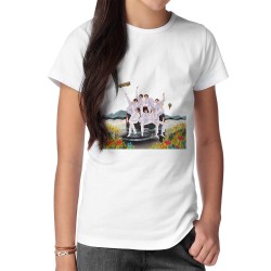 تیشرت طرح bts in the soop کد cfp1684