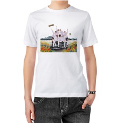 تیشرت طرح bts in the soop کد cfp1684