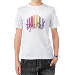 تیشرت طرح نقاشی خط گروه bts