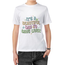 تیشرت طرح پزشک زن قهرمان