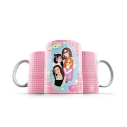 ماگ طرح cute blackpink