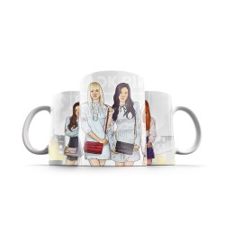 ماگ طرح نقاشی blackpink
