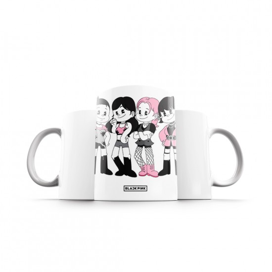 ماگ طرح blackpink doodle