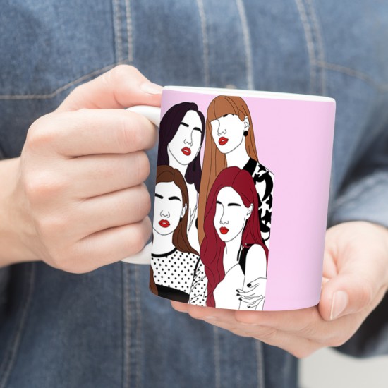 ماگ طرح مینیمال blackpink