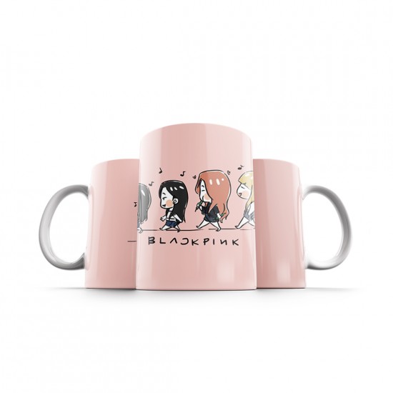 ماگ طرح chibi blackpink