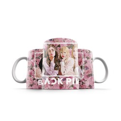 ماگ طرح blackpink flower