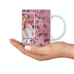 ماگ طرح blackpink flower