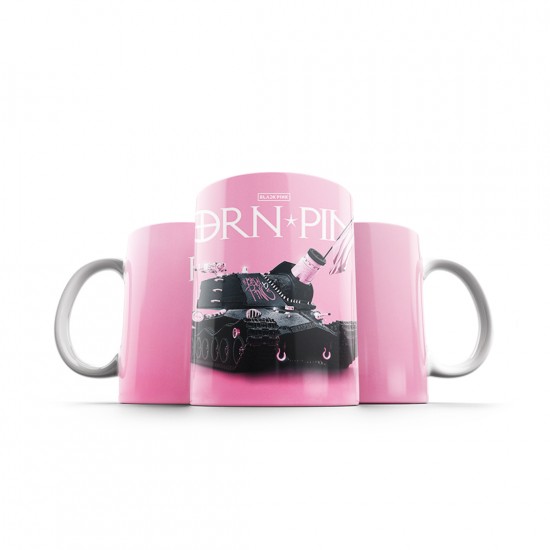 ماگ طرح blackpink army