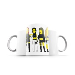 ماگ طرح blackpink simpson