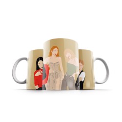 ماگ طرح مینیمال گروه بلک پینک