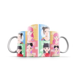 ماگ طرح avatar of blackpink
