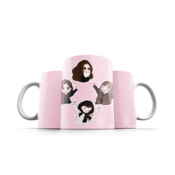 ماگ طرح super cute blackpink