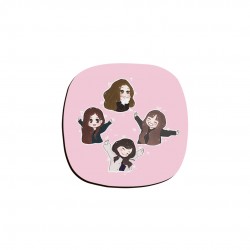 زیرلیوانی طرح super cute blackpink