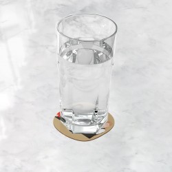 زیرلیوانی طرح مینیمال گروه بلک پینک