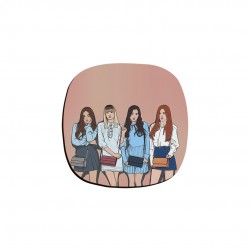 زیرلیوانی طرح blackpink illustration