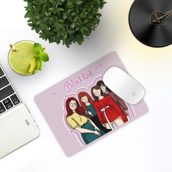 موس پد طرح کارتونی blackpink