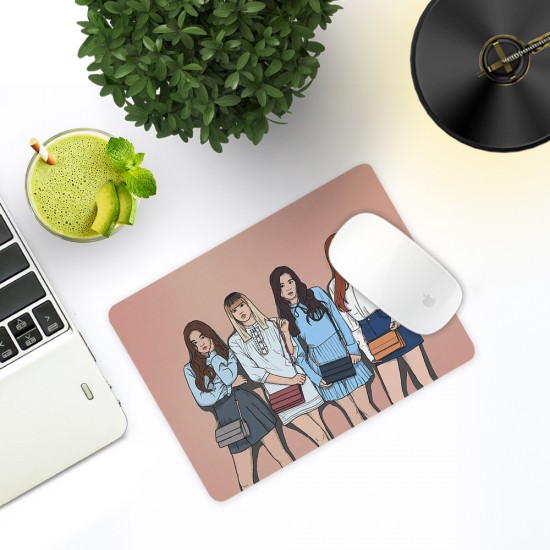 موس پد طرح blackpink illustration