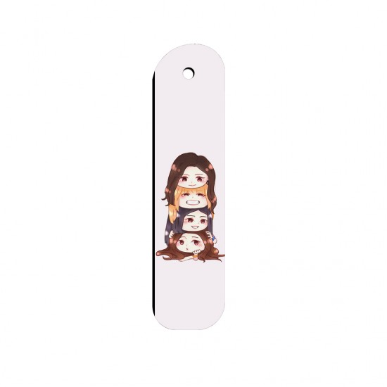 نشان کتاب طرح kawaii blackpink