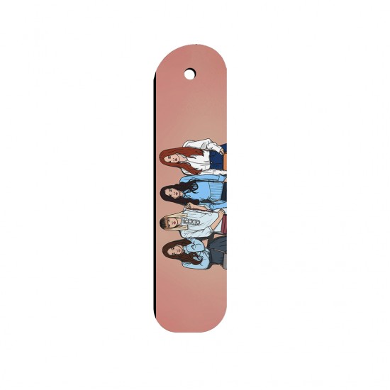 نشان کتاب طرح blackpink illustration