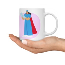 ماگ طرح پزشک زن قهرمان