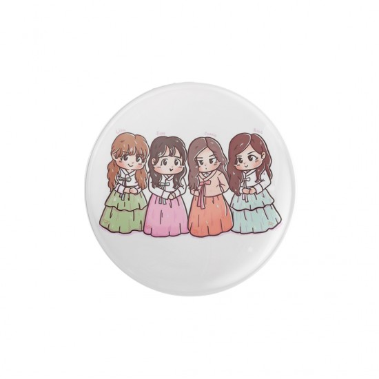پیکسل طرح ملکه‌های black pink
