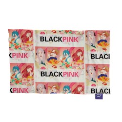 کادو پیچ پارچه‌ ای طرح asian girl black pink