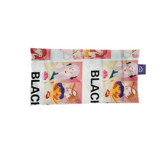 کادو پیچ پارچه‌ ای طرح asian girl black pink