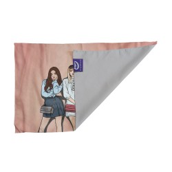 کادو پیچ پارچه‌ ای طرح blackpink illustration